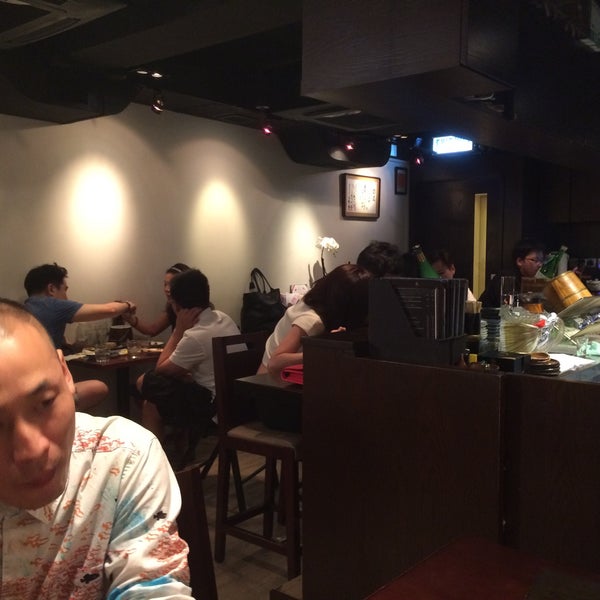 Photo taken at Sake Bar Ginn by Hi Y. on 8/29/2015