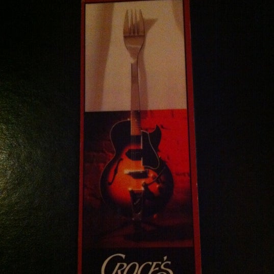 Photo taken at Croce&#39;s Restaurant &amp; Jazz Bar by Gregory on 10/15/2012