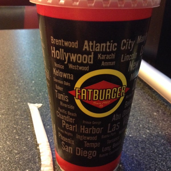 Photo taken at Fat Burger by Al M. on 1/4/2014