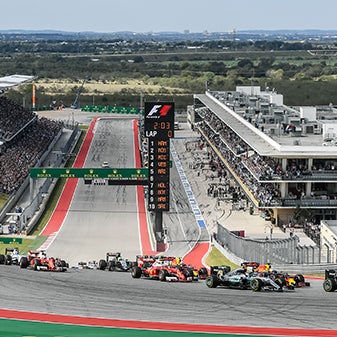 Photo taken at Circuit of The Americas by Circuit of The Americas on 10/19/2017