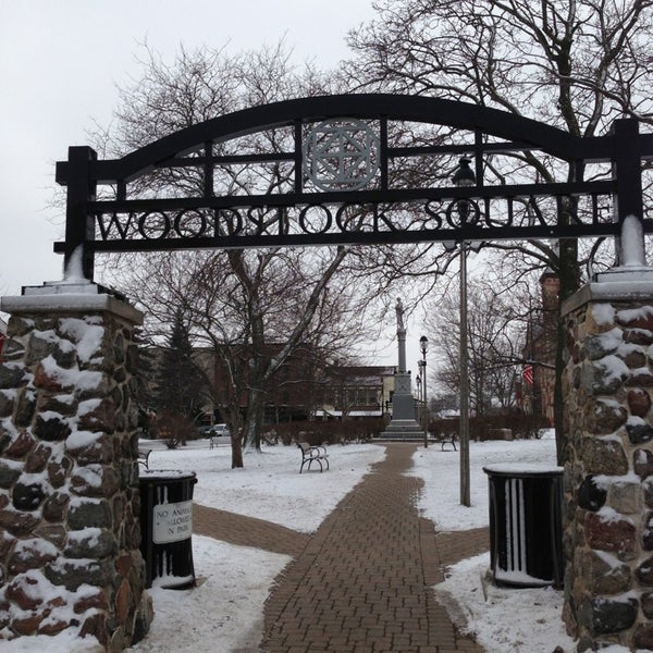 Woodstock Square Park in Woodstock