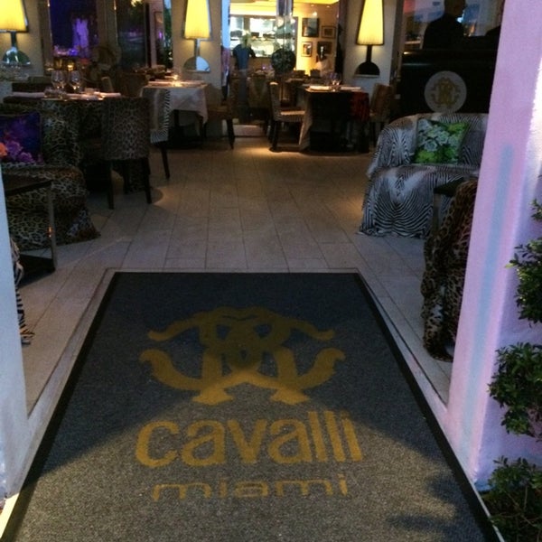 Photo taken at Cavalli Restaurant Miami by ReeM A. on 10/14/2014