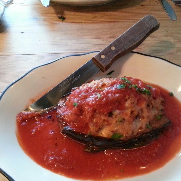 The eggplant special was to die for!