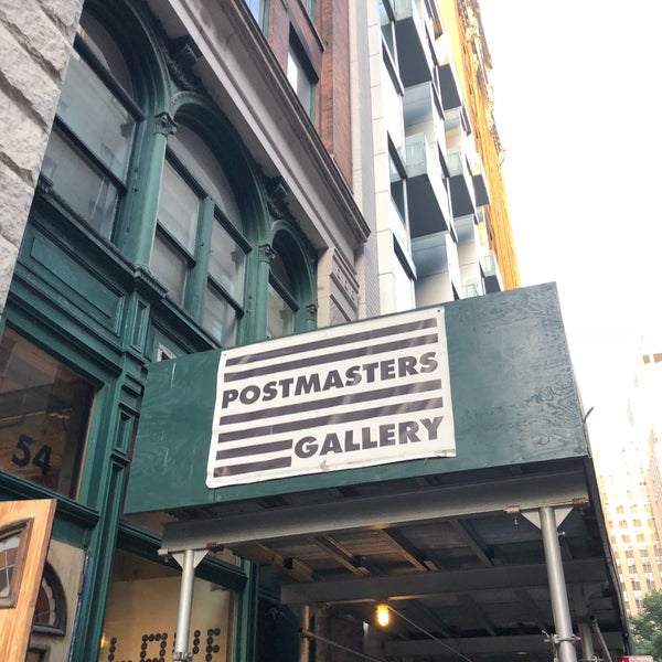 Photo taken at Postmasters Gallery by Harlan E. on 7/6/2018