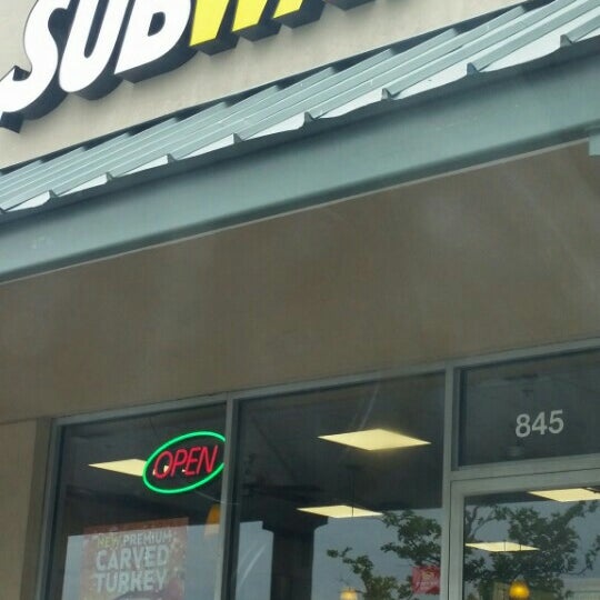Subway Sandwich Spot in Riverside