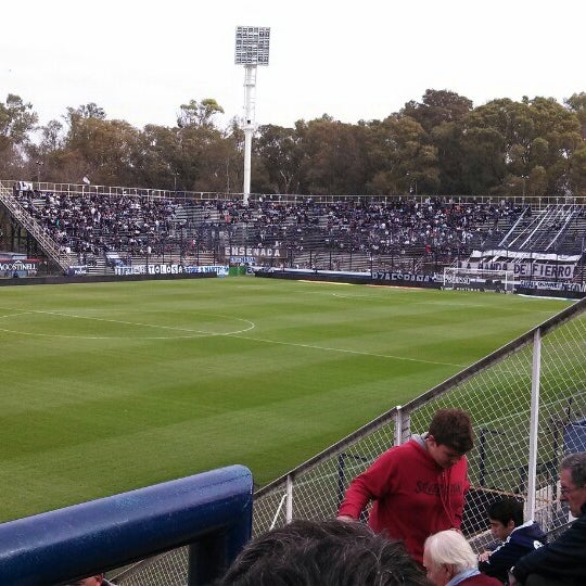 Photo taken at Estadio Juan Carmelo Zerillo (Club de Gimnasia y Esgrima de La Plata) by Alvaro L. on 8/30/2014