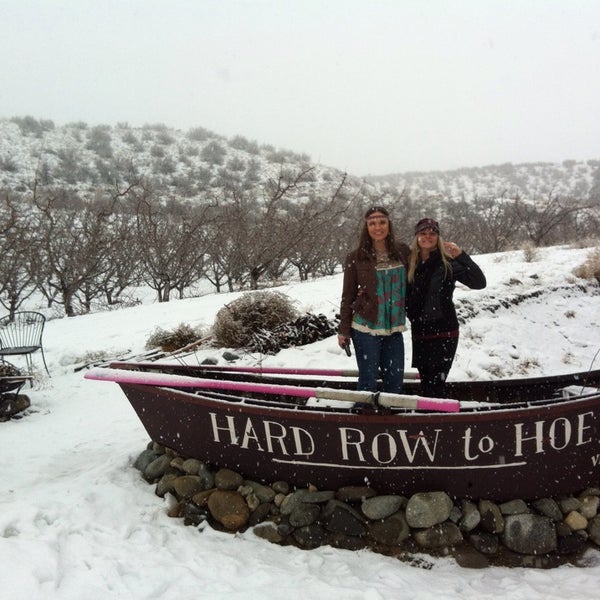 Photo taken at Hard Row to Hoe Vineyards by Roxanne B. on 2/15/2014