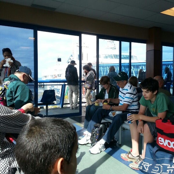 Photo taken at Salt Spring Coffee - Tsawwassen Ferry Terminal by Patricia Q. on 7/11/2013