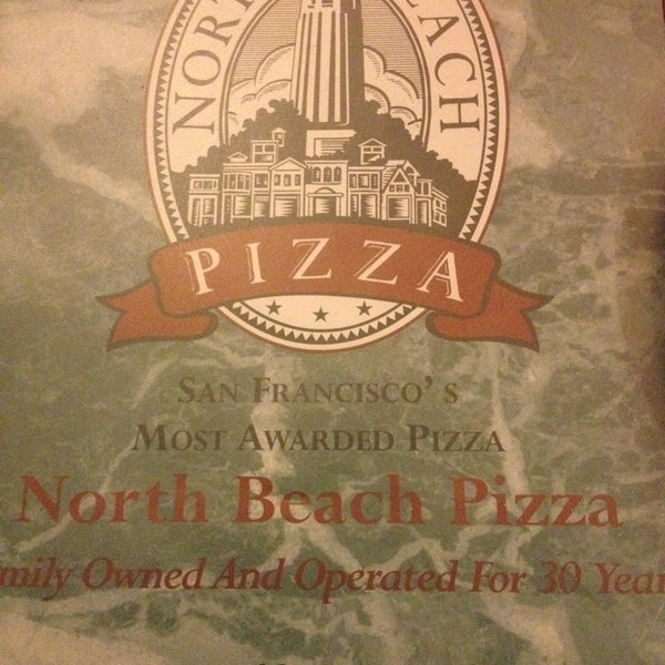 Photo taken at North Beach Pizza by Stephen C. on 2/22/2013