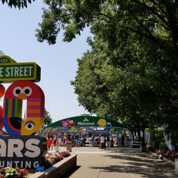 Photo taken at Sesame Place by Aron on 7/20/2019