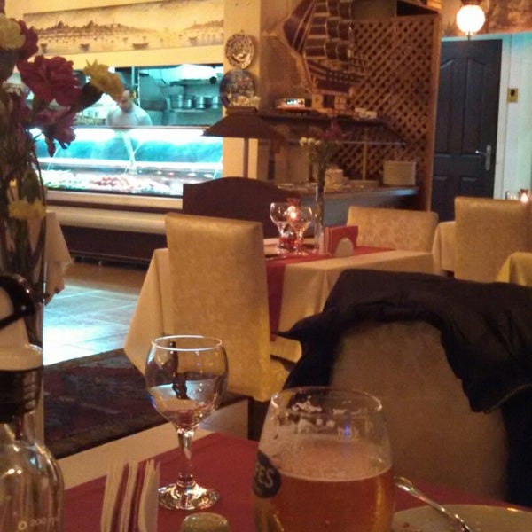 Photo taken at Sokullu Pizza &amp; Restaurant by Marina T. on 11/12/2014