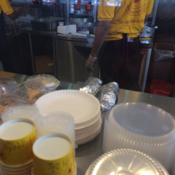 Photo taken at The Halal Guys by Bill B. on 4/11/2017