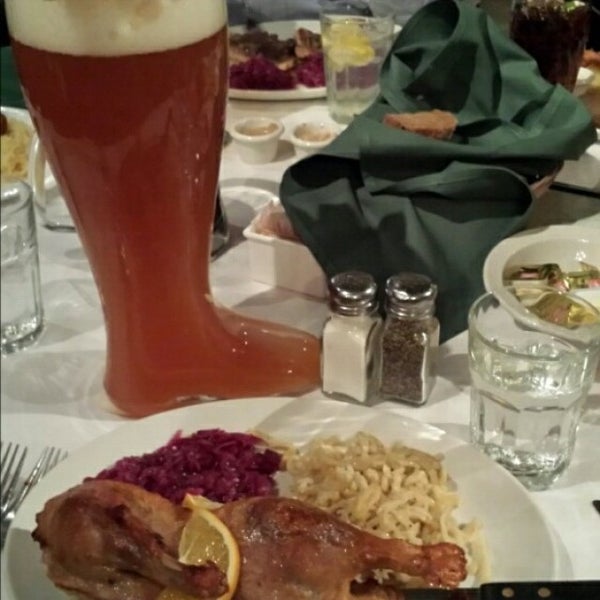 Photo taken at Edelweiss German/American Restaurant by Jonathan N. on 1/25/2014