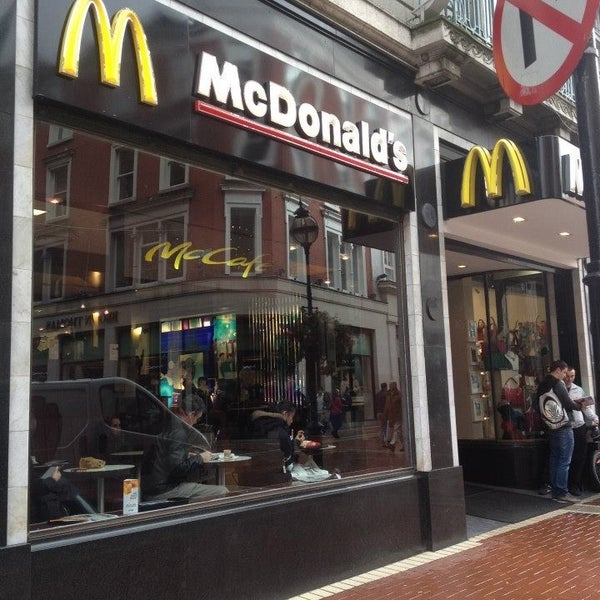 McDonald's Dublin'de Fast Food Restoranı