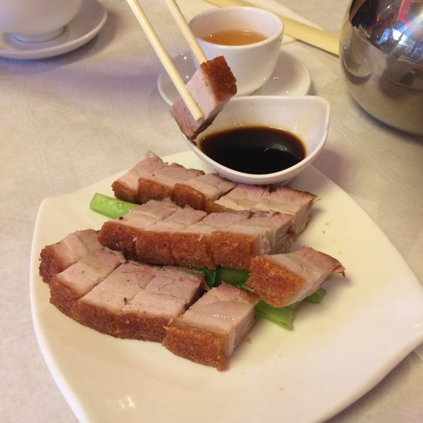 Very good dim sum. The roast pork was delicious. Kid friendly and plenty of room. Not cheap but not too expensive either. Go a few times so you can try everything!