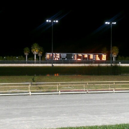 Photo taken at Daytona Beach Kennel Club and Poker Room by Orion P. on 12/16/2012