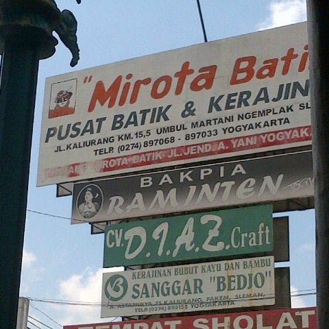 Photos at Mirota Batik - Arts u0026 Crafts Store in Sleman
