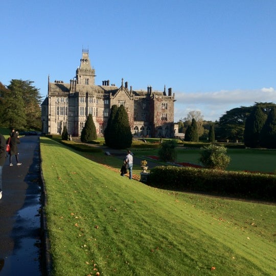 Photo taken at Adare Manor Hotel by Kulin S. on 10/16/2012