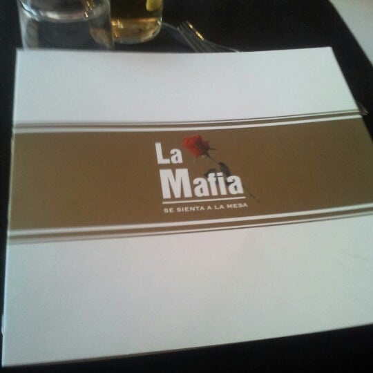Photo taken at La Mafia se sienta a la mesa by Marina T. on 1/6/2013