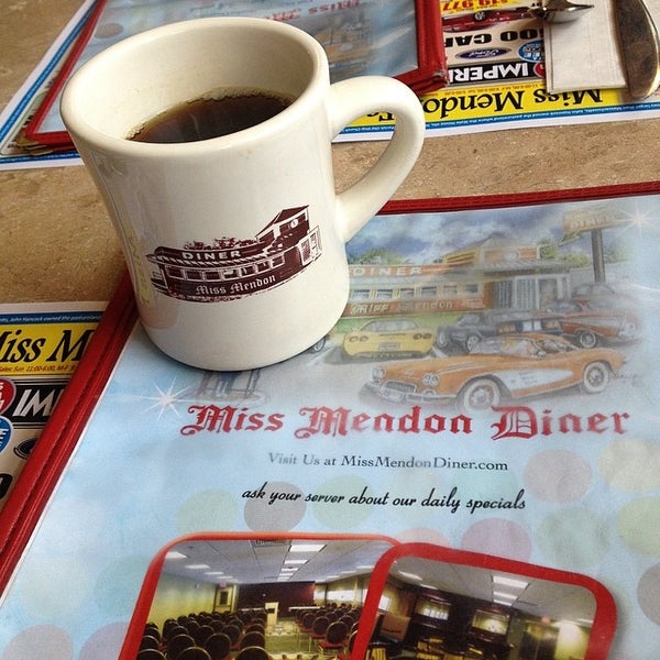 Photo taken at Miss Mendon Diner by C.C. C. on 3/13/2014