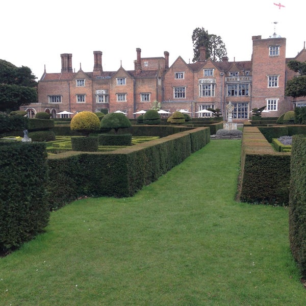 Photo taken at Great Fosters by Kev S. on 4/14/2013