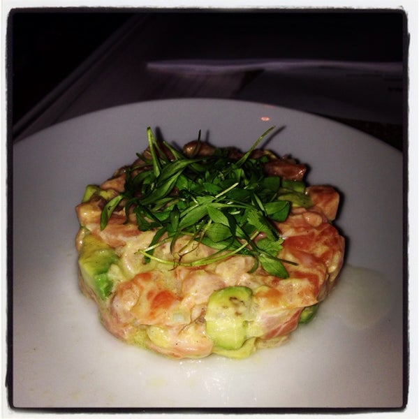 Got to try the salmon and avocado tartar ... To die for...