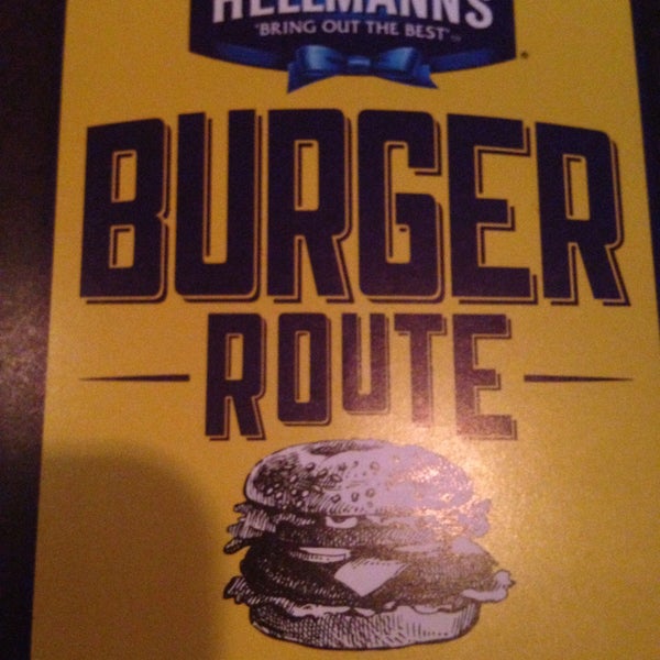 Part of Hellmann's Burger Route( June 6- August 15)