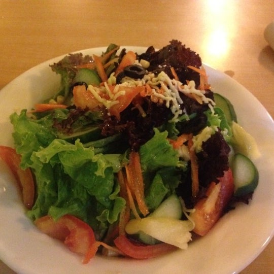 Photo taken at Greens Plant Based Restaurant and Café by Will L. on 11/4/2012