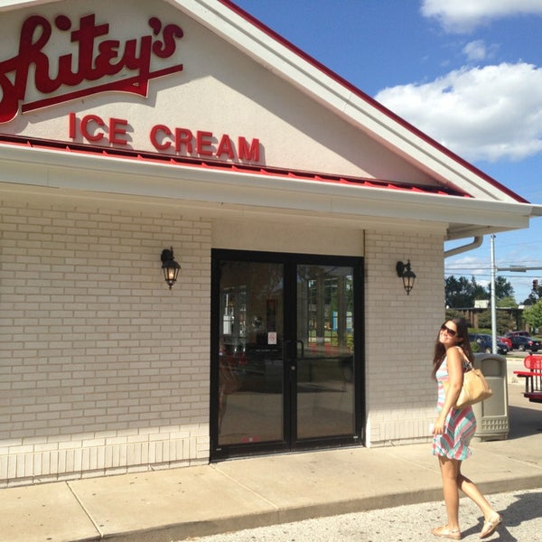 Photo taken at Whitey&#39;s Ice Cream by Adam B. on 8/10/2013