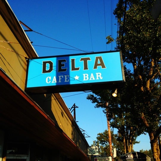 Photo taken at Delta Cafe by Brian M. on 10/11/2012