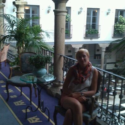 Photo taken at Hotel Palacio de Los Velada by Zuzana K. on 8/29/2013