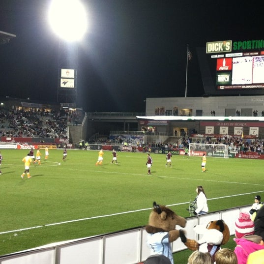 Photo taken at Colorado Rapids Supporters Terrace by Don on 10/28/2012