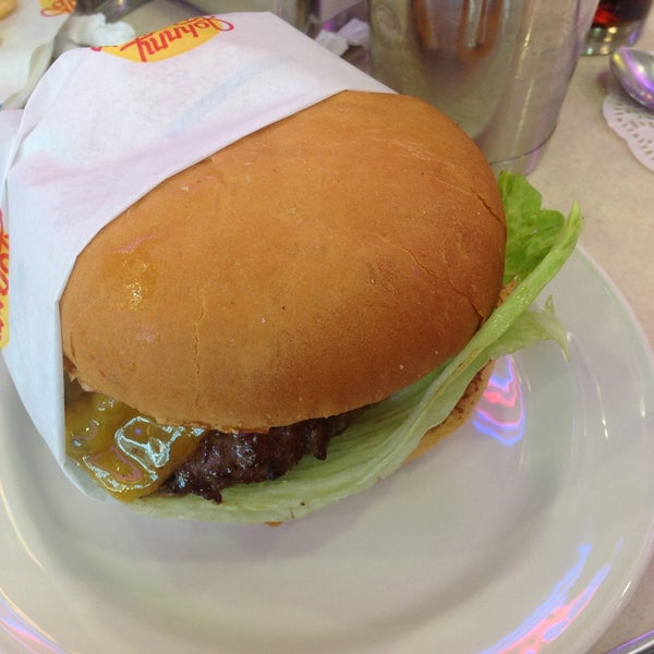 Photo taken at Johnny Rockets by Alex P. on 4/12/2013