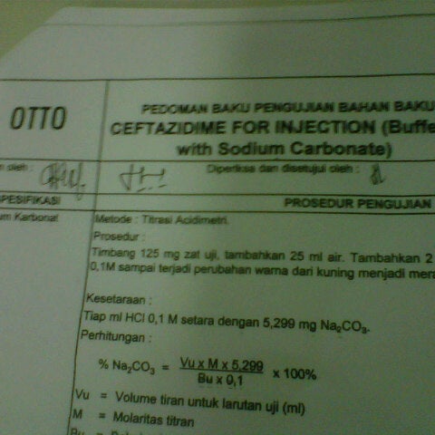 Photos At Otto Pharmaceutical Industries Bandung Jawa Barat