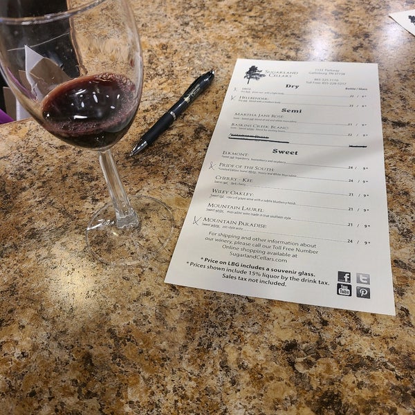 Sugarland Cellars Winery Winery in Gatlinburg