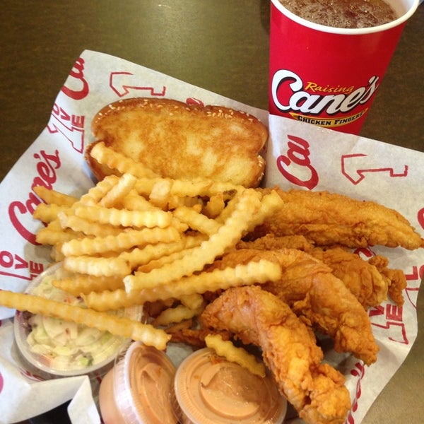Photo taken at Raising Cane&#39;s Chicken Fingers by Rob L. on 10/1/2013
