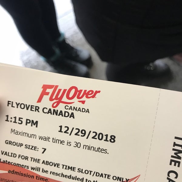 Foto diambil di FlyOver Canada oleh Rosalba A. pada 12/29/2018
