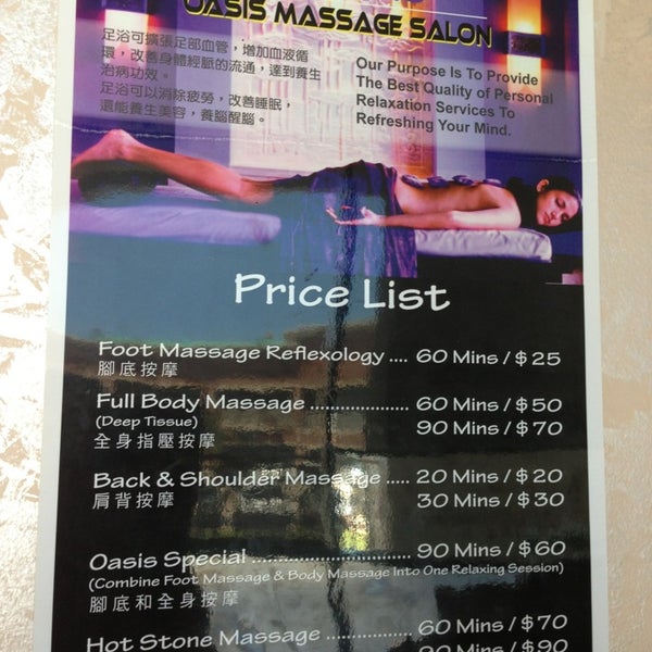 Foto diambil di Oasis Massage and Salon oleh mai p. pada 4/20/2013