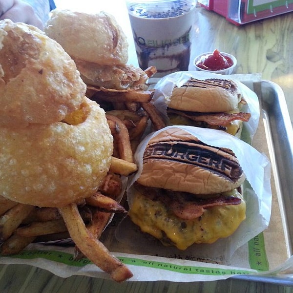 Photo taken at BurgerFi by Keith C. on 5/1/2013
