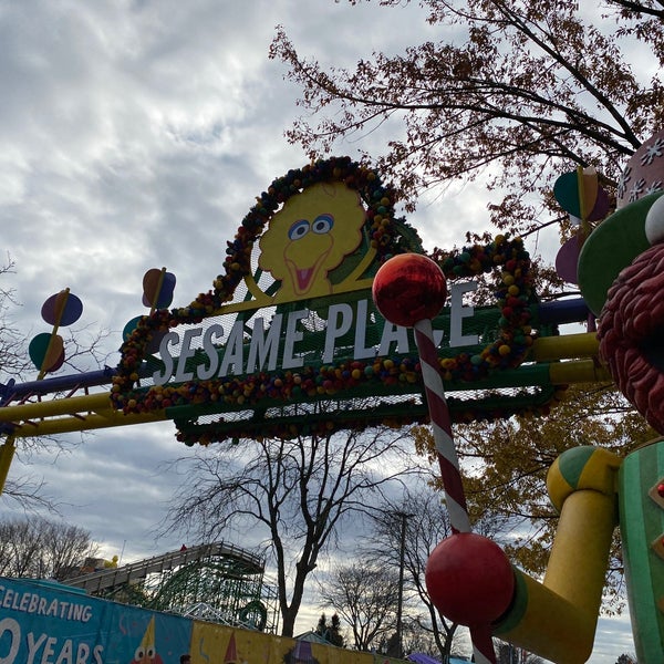 Photo taken at Sesame Place by Patrick on 11/27/2020