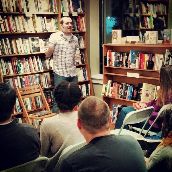 Photo taken at The Astoria Bookshop by Dave M. on 11/14/2013