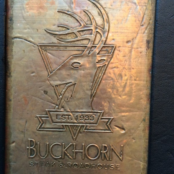 Photo taken at Buckhorn Steakhouse by Serena on 9/3/2014