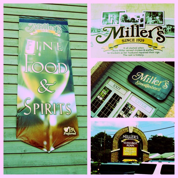 รูปภาพถ่ายที่ Miller&#39;s Smorgasbord โดย Brianna W. เมื่อ 8/4/2013