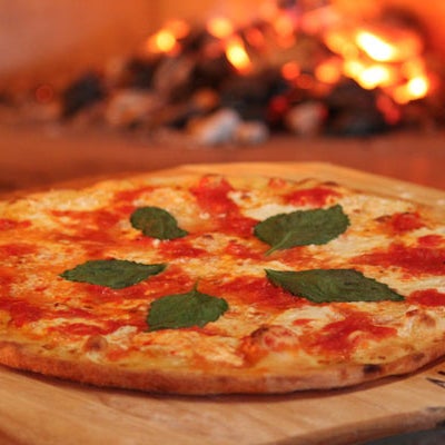 Photo taken at San Giuseppe Coal-Fired Pizza &amp; Cucina by San Giuseppe Coal-Fired Pizza &amp; Cucina on 7/8/2013
