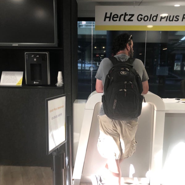 Photos At Hertz Desk Terminal 3 Rental Car Location In Mascot