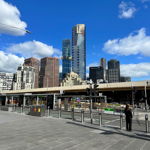 Photo taken at Federation Square by Graham on 8/23/2023