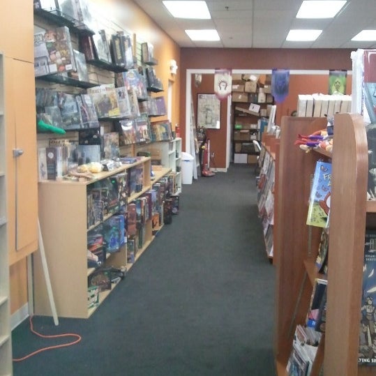 Titan Games and Comics has moved from their location on Spring Street to the Heritage Pavilion near the Dollar Tree (behind the Best Buy on Cobb Pkwy). The foursquare location has been updated.