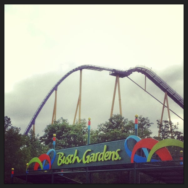 Photo taken at Busch Gardens Williamsburg by Matt D. on 5/4/2013