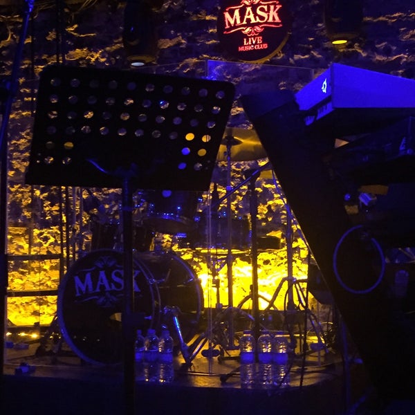 Photo taken at Mask Live Music Club by Çiğdem Y. on 2/9/2017