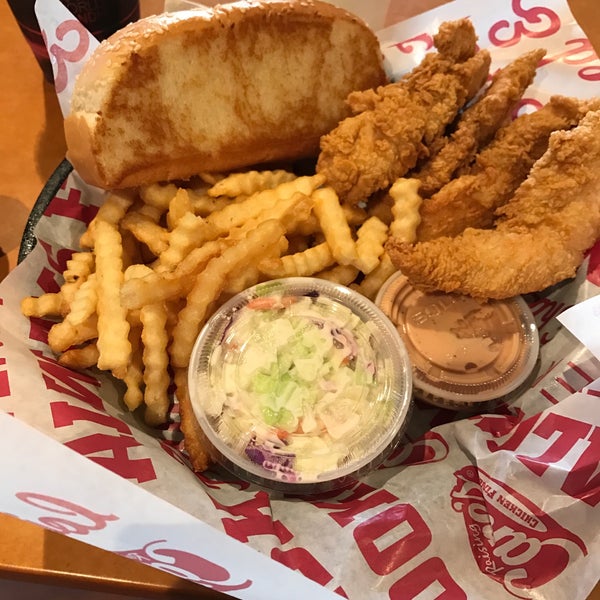 Photo taken at Raising Cane&#39;s Chicken Fingers by Joseph L. on 10/23/2016